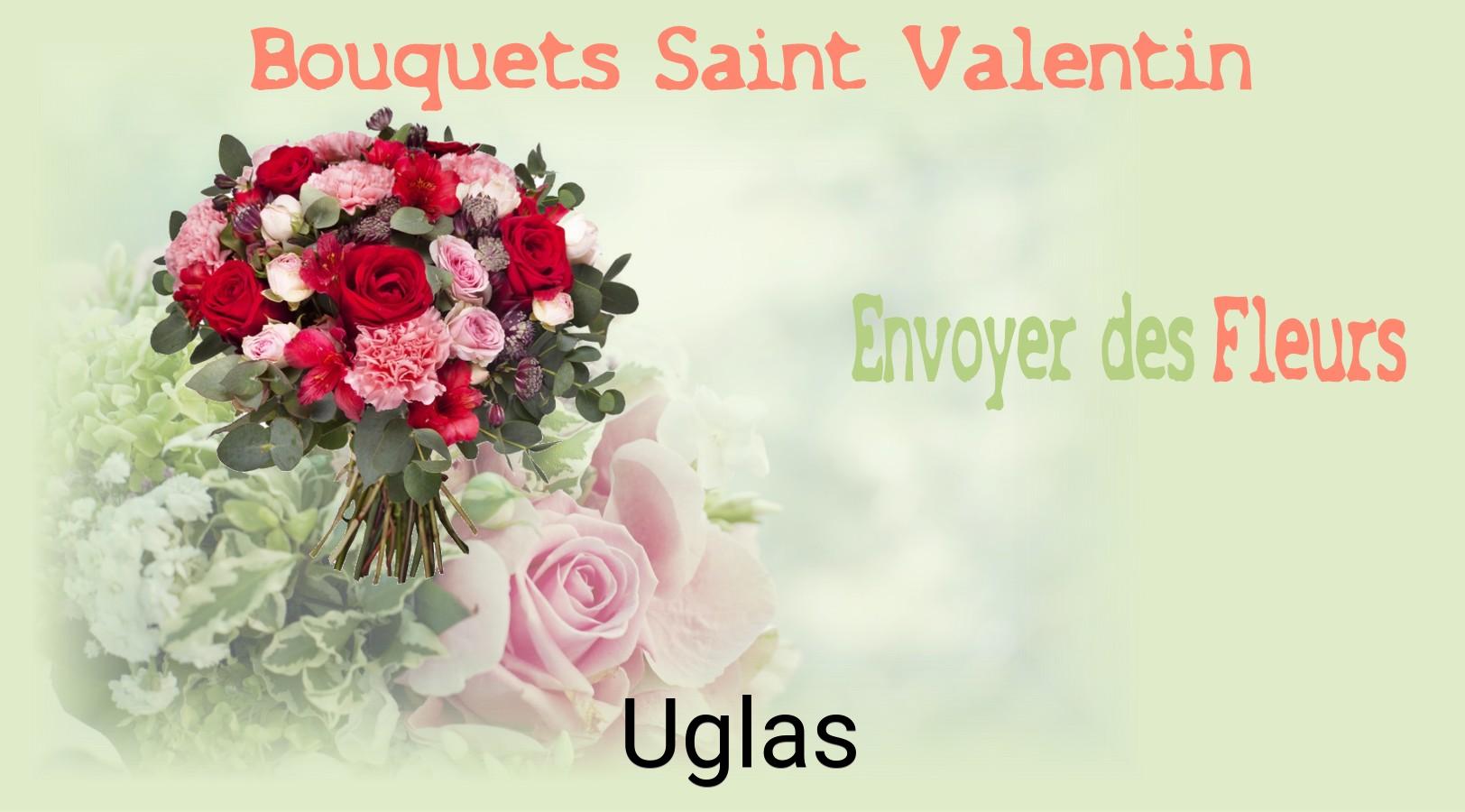 Roses de Saint-Valentin livrées à Uglas